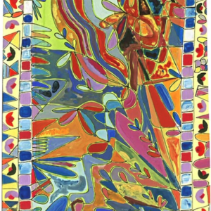 peinture d'un stage créatif pour enfants